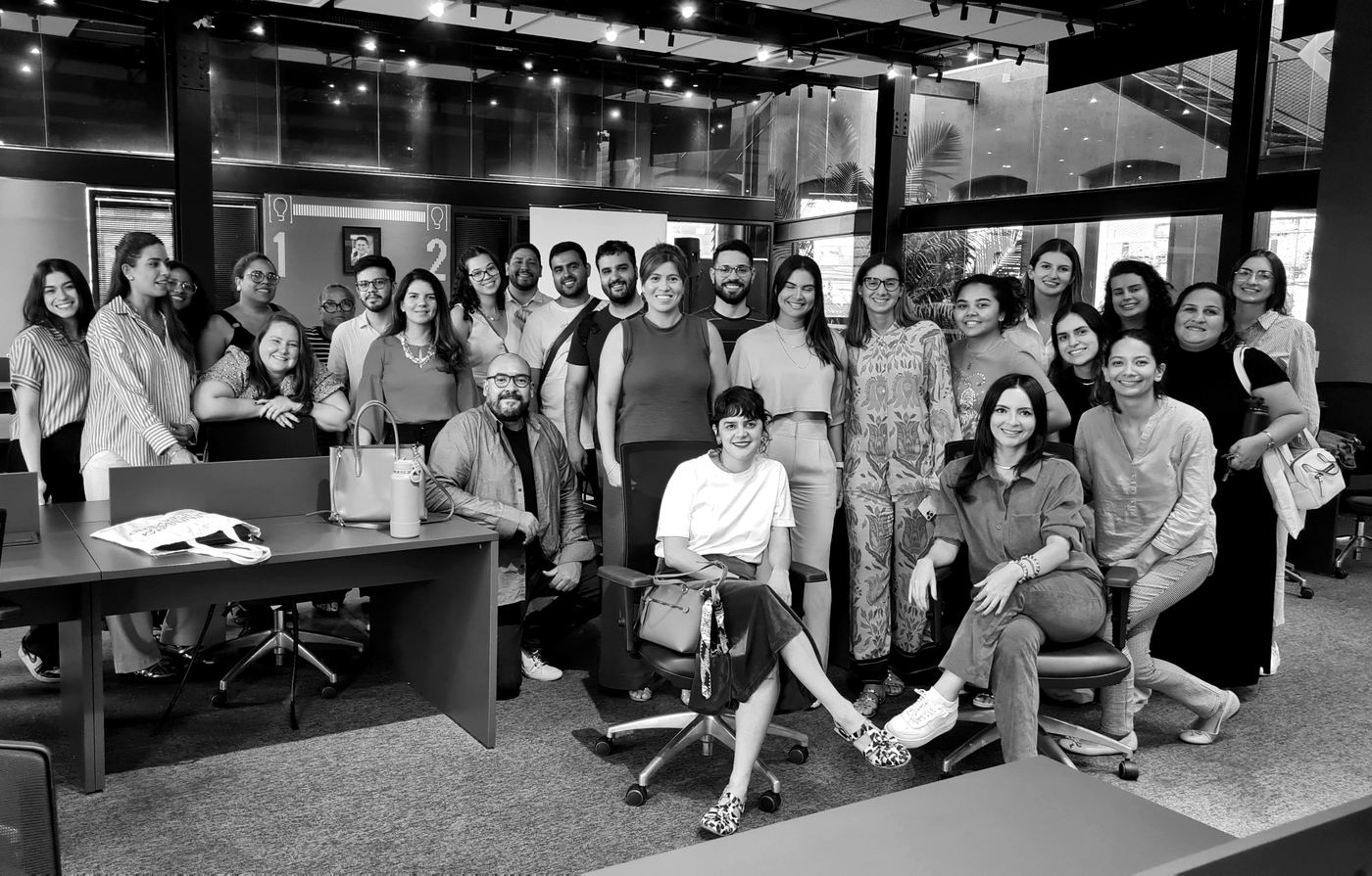 Turma de workshop reunida em Manaus