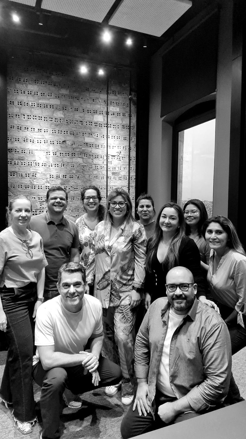 Grupo de participantes de workshop